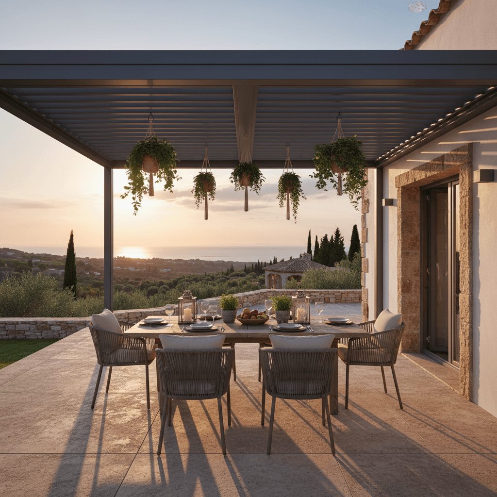 Pergola bioclimatique Clean Jardin
